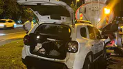 Çınar’da sulama aracına çarpan otomobildeki 3 kişi yaralandı