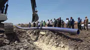 Polateli-Şahinbey OSB için dev su hattının temeli atıldı