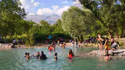 Bodrum'u aratmayan serinlik Tunceli'de bulundu