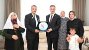 Erzurum Valisi 15 Temmuz kahramanlarının kapısını çaldı
