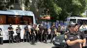 Başkentte NATO protestosuna polis müdahalesi