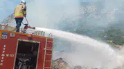 Hassa’da çıkan yangın korkuttu