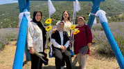 Osmaniye'de lavanta bahçesi 11 yaşındaki Uygar için açıldı