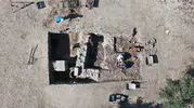 Çanakkale’de Roma hamamında bin yıllık tarım izleri bulundu