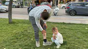 Tokatlı besici bacağındaki kene ile nişan törenine katıldı