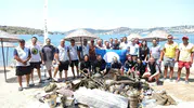 Bodrum denizinden çıkanlar şaşkına çevirdi