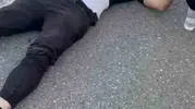 Iğdır yolunda feci kaza İki arkadaş bariyerlere çarparak ağır yaralandı