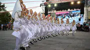 Kartepe meydanında Balkan rüzgarı esti