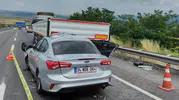 Karabük yolunda feci kaza 1 kişi hayatını kaybetti