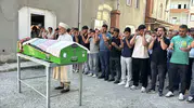 Karabük'te vahşet kurbanı anne son yolculuğuna uğurlandı