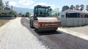 Küçükahmetler köyünün yol çilesi bitti