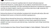 Srebrenitsa katliamının üzerinden 31 yıl geçti