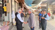 Çermik Belediye Başkanı pazar yerinde esnafın kapısını çaldı
