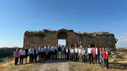 Uşak İl Genel Meclisi toplantısını tarihi antik kentte gerçekleştirdi