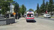 Adıyaman'da cadde ortasında trafik kazası