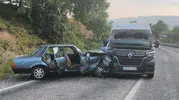İnegöl yolunda sabah kazası İki yaralı var