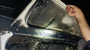 Hakkari’de gece vakti çöp kamyonu yanarak kullanılamaz hale geldi