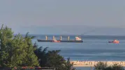 Tekirdağ açıklarında mahsur kalan çeltik yüklü gemi kurtarıldı