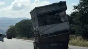 Samsun trafiğinde yürekleri ağza getiren hurda kamyoneti