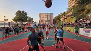 Gölcük sahilinde sokak basketbolu heyecanı başlıyor