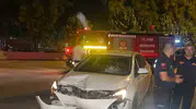 Efeler’de gece yarısı motosiklet kazası