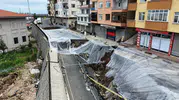 Rize’de yurt inşaatı kazısı mahalleyi karıştırdı