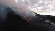 Kastamonu'da bir evde başlayan yangın ormana sıçradı