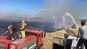 Eskişehir Seyitgazi’de anız yangını ormanlık alana sıçradı
