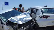 Kayseri Bünyan yolunda feci kaza 2 ölü, 9 yaralı
