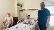 Yaylada kene ısıran yetiştirici Erzurum'da tedavi altına alındı