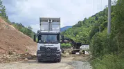 Düzce Samandere yolunda sel önlemi tamamlandı