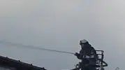 Sakarya’da bir binanın çatısı alevlere teslim oldu