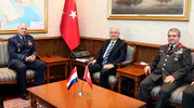 Hollanda Genelkurmay Başkanı Ankara’ya geldi