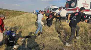 Suruç’ta devrilen minibüsün yaralıları iyileşiyor