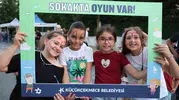 Küçükçekmece sokakları çocukların oyun alanına dönüştü