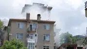 Kadıköy'de apartman yangını paniği