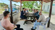 Kaymakam Dülgeroğlu köyünde vatandaşlarla buluştu