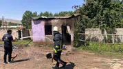 Tuşba'da korkutan yangın büyümeden söndürüldü