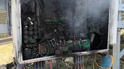 Burdur’da güneş tarlasında trafo yangını paniği