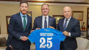 Çaykur Rizespor Erzurum kampında protokol turuna çıktı
