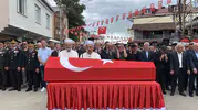 Şehit Mehmet Demirbaş Samsun'da son yolculuğuna uğurlandı