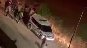 Kahta sokaklarında gergin anlar