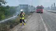 Hatay Erzin’de çıkan otluk yangını korkuttu