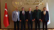 Kayserispor yönetimi Ankara’da destek turuna çıktı