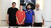 Aliağalı Merve Nisa ay-yıldızlı forma ile kürsü arayacak