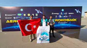 Kayserili gençler Azerbaycan’da gökyüzüne imzasını attı