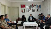 Susuz Kaymakamı şehit evine konuk oldu