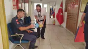 Erfelek’te polisin ve jandarmanın hareket yaşı ölçüldü