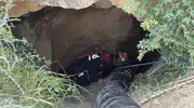 Çorumda define ararken mağarada kayboldu