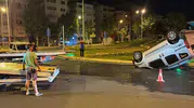 Çorlu'da kaza sonrası sürücü arkadaşını araçta bırakıp kayıplara karıştı